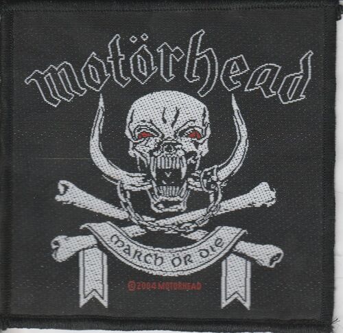 Motörhead: March Or Die Uk- Patch- 2004