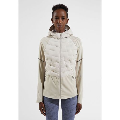 Odlo Veste De Running Zeroweight Insulator Pour Femme, L, Beige