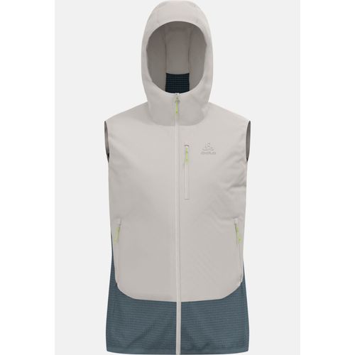 Odlo Gilet Hybride Avec Isolation En Laine Ascent Pour Homme, M, Beige