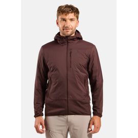Odlo Veste Hybride Isolante En Laine Ascent Pour Homme, L, Bordeaux