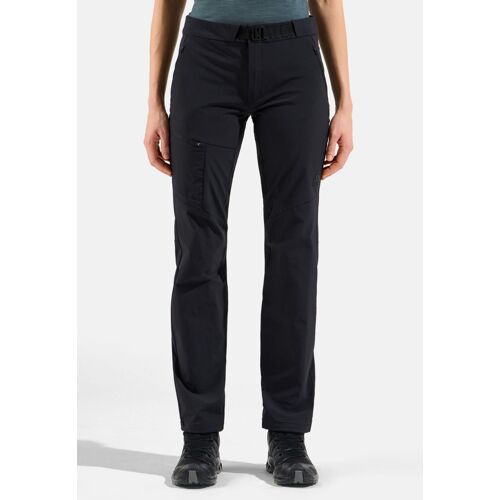 Odlo Pantalon De Randonnée Ascent Pour Femme, 34, Black