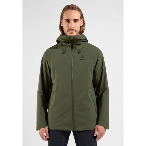 Odlo Veste Imperméable Ascent S-Thermic Pour Homme, L, Gris