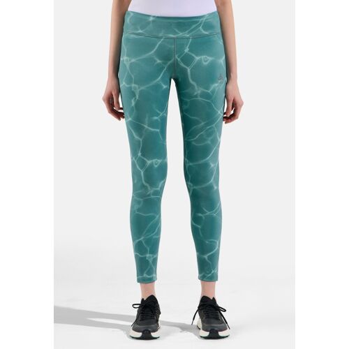 Odlo Collant De Running Imprimé Zeroweight Pour Femme, L, Green
