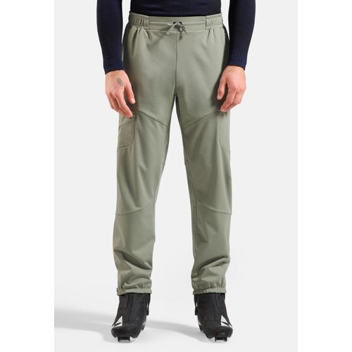 Odlo Pantalon De Ski De Fond Coupe-Vent Zeroweight X-Warm Pour Homme, S,