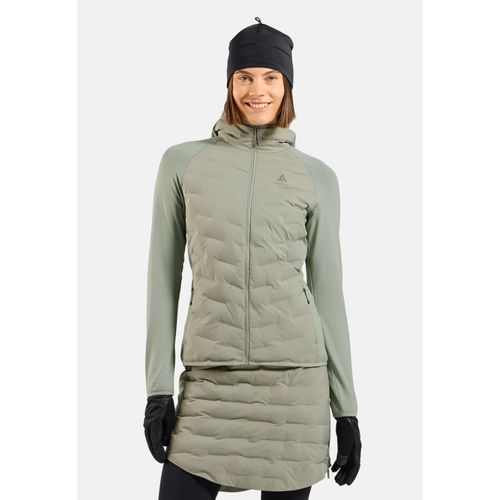 Odlo Pull À Capuche Hybride Zippé Zeroweight Insulator Pour Femme, L,