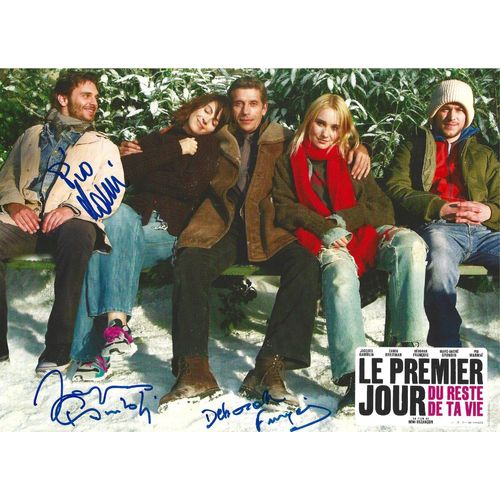 Autographe De Pio Marmaï, Jacques Gamblin Et Déborah François