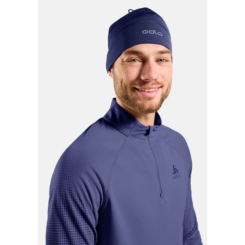 Odlo Bonnet Réfléchissant Polyknit Warm, Onesize, Navy