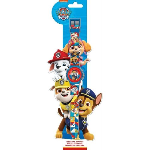 Montre Digitale Avec Bracelet Réglable Pat'Patrouille 6 Ans+ - Multicolore