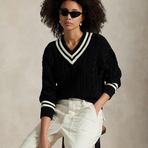 Pull De Cricket En Tricot D'aran Coton