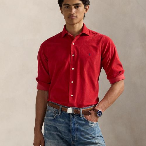 Chemise Custom Fit En Velours Côtelé