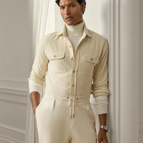 Chemise En Velours À Côtes Fines