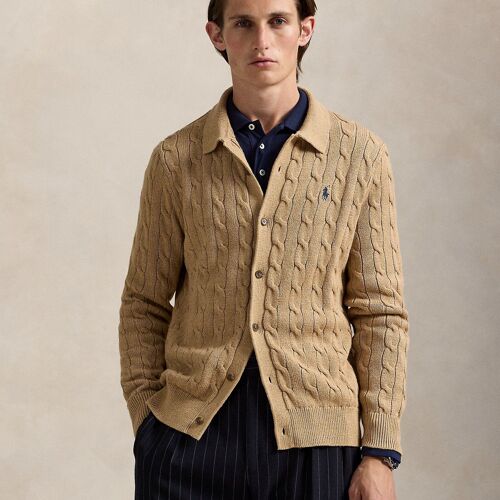 Cardigan En Coton Torsadé