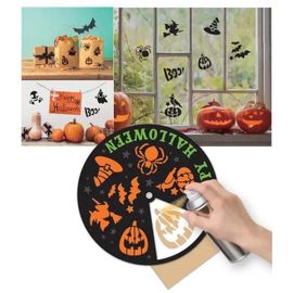 Pochoir Halloween - Modèle Aléatoire
