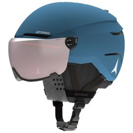 Atomic - Kid's Savor Visor Junior - Casque De Ski Taille 51-55 Cm, Bleu