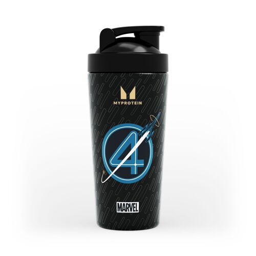Shaker En Acier Inoxydable Myprotein Les Quatre Fantastiques ¿ Noir