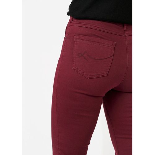 Pantalon À 5 Poches « Meine Beste Freundin » - Bordeaux - Gr. 20 De Goldner Fashion