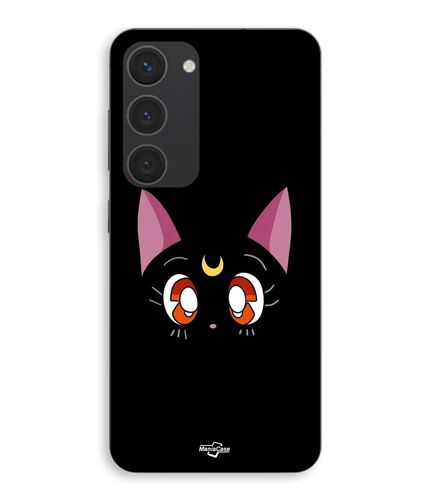 Coque Pour Samsung Galaxy S23 Plus Chat noir Luna Sailor Moon Maniacase