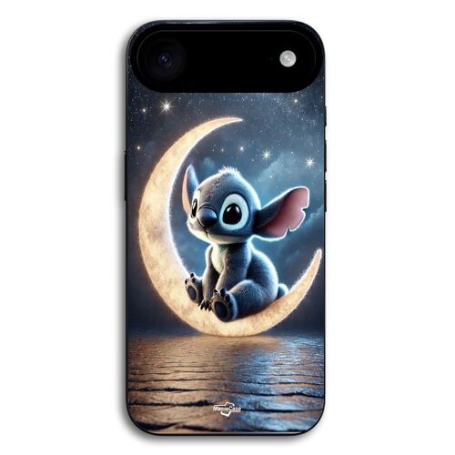 Coque Pour Iphone 17 Air Stitch Lune Nuit Étoilée