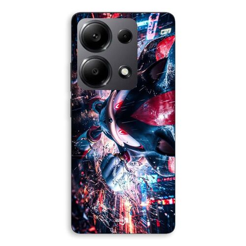 Coque Pour Xiaomi Redmi Note 13 Pro 4g Sonic Shadow Fan Art Maniacase