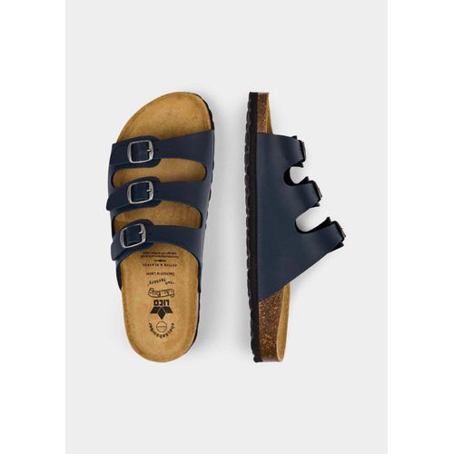 Mules Bride Réglable Marine Gr De Goldner Fashion