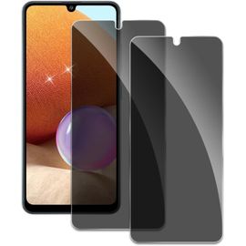CAUC-2 Pièces Verre Trempé Anti-Espion pour Samsung Galaxy A32 4G, 9H Film Protection Écran, Film Protecteur Vitre [Confidentialité Protection] [10H Dureté] [Sans Bulles] [Anti-Rayures]