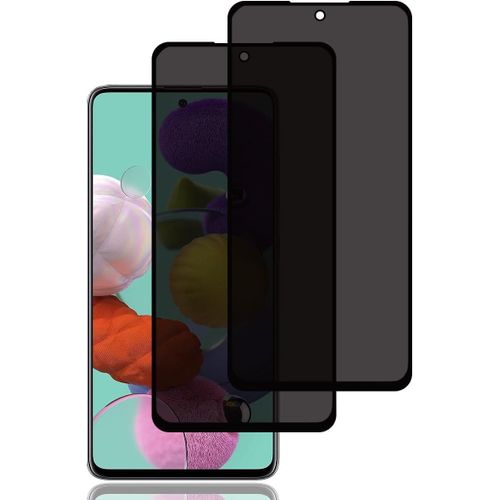 Sjzg-[2 Pièces] Verre Trempé Anti Espion Compatible Avec Samsung Galaxy A56 / A36 - Anti Spy Film De Protection Dureté 9h, Privacy Film Protection Écran,3d Vitre Protecteur Filtre Confidentialité