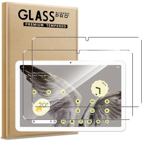 Verre Trempé Compatible Avec Google Pixel Pad2 Film Protection Ecran,Dureté 9h,Sans Bulles,Anti Rayures Vitre Protecteur D'écran (Lot De 2)
