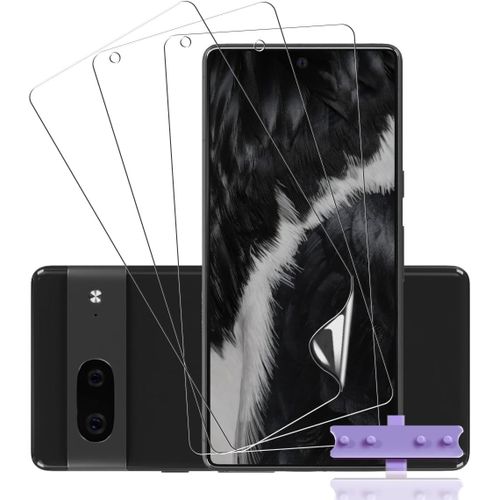 Protection D'écran Compatible Avec Google Pixel 7 (Pas Verre Trempé) Film Tpu Flexible 3 Pièces, Hd/Anti-Rayures 3d Full Coverage Protection Écran Pour Google Pixel 7