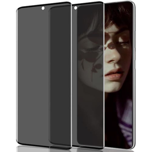 [2 Pièces] Verre Trempé Anti-Espion Pour Samsung Galaxy A71 4ganti-Spy Privacy Film Protection En Écran Protecteur Vitre3d Couverture Complète Ultra Slim Vitre Film Protection Écran Dureté 9h