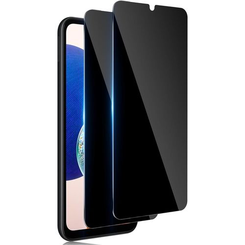 Lot De 2 Verres Trempés Anti-Espion Pour Samsung Galaxy A14 5g - Protection Écran Confidentialité 9h Anti-Rayures Anti-Bulles Hydrofuge Oléophobe Sensible Au Toucher