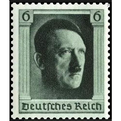 Allemagne, 3ème Reich 1937, Beau Timbre Neuf* Issu Du Bloc Feuillet Bf 8, 48ème Anniversaire Du Chancelier Hitler, Filigrane Croix Gammées.