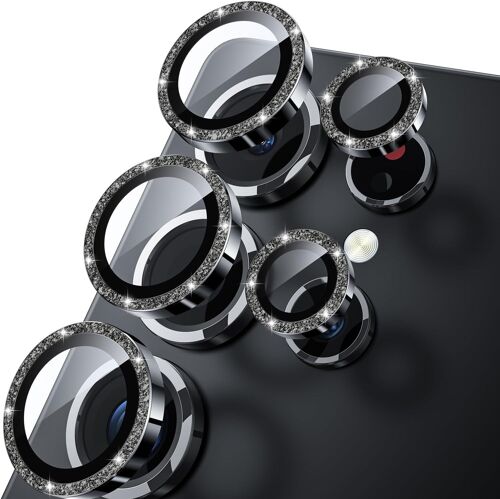 KALANKA-pour Samsung Galaxy S25 Ultra Protecteur d'objectif de l'appareil photo - [Conserver la prise de vue d'origine] Protecteur d'écran de caméra en verre trempé ultra HD 9H incassable, film de