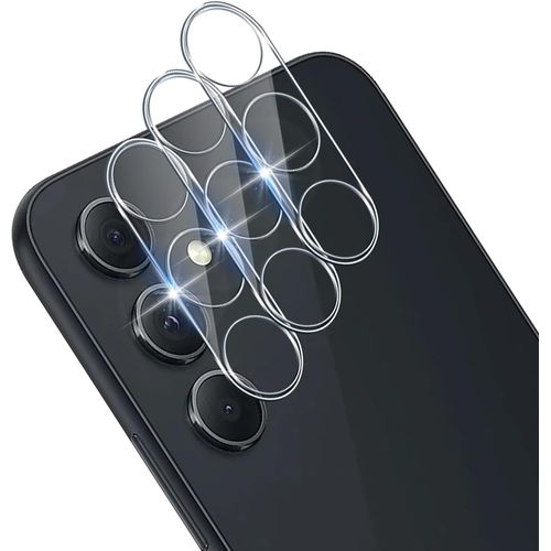 Protection Objectif Caméra Arrière Pour Samsung Galaxy A54 5g, 9h Dureté Verre Trempé Caméra Film, Anti-Rayures, Sans Bulles Vitre Protecteur [3 Pcs]