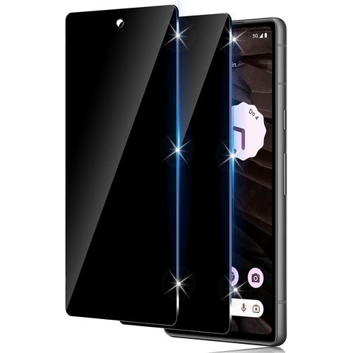 Verre Trempé Confidentialité Pour Google Pixel 7a - Lot De 2 Films Anti-Espion 9h, Anti-Rayures & Anti-Traces, Haute Sensibilité