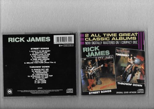 2 All Time Great Classic Albums: Street Songs / Throwin' Down