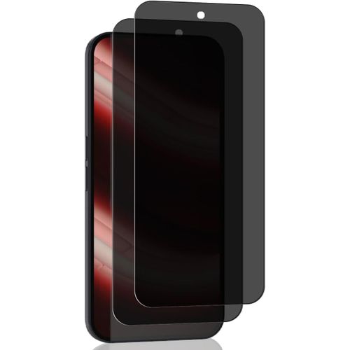 Protecteur D'écran Verre Trempé Anti-Espion Pour Nothing Phone 2a (2 Pièces) - 9h Dureté, Film Confidentialité Hd Sans Bulles, Tactile Réactif, Installation Facile