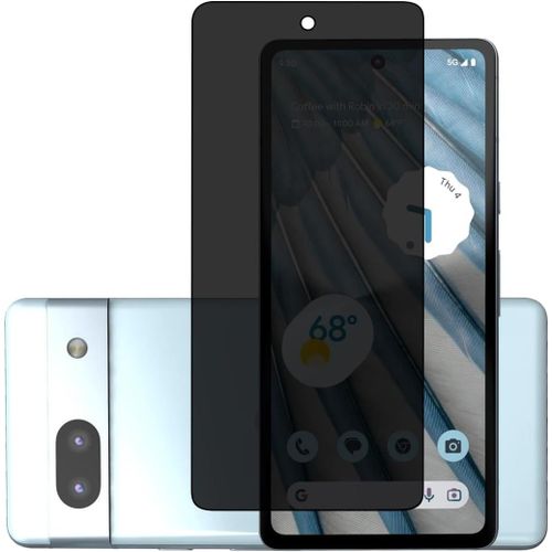 Lot De 1 Verre Trempé Pour Google Pixel 7a Anti-Espion Film De Protection D'écran,Dureté 9h, Anti-Rayures,Sans Bulles,Anti-Spy Privacy Protecteur Vitre Compatible Avec Google Pixel[Lot6191973]
