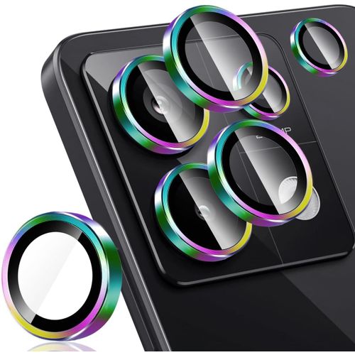 Protecteur Lentille Caméra Arrière Pour Xiaomi Redmi Note 13 Pro 5g - 2 Pièces Verre Trempé Hd 9h Anti-Rayures, Anti-Empreintes, Pose Sans Bulles