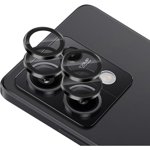 Protecteur De Lentille Caméra Xiaomi Redmi Note 13 5g - Verre Trempé 9h + Cadre Aluminium, Anti-Rayures, Sans Bulles, Hd, Anti-Reflets