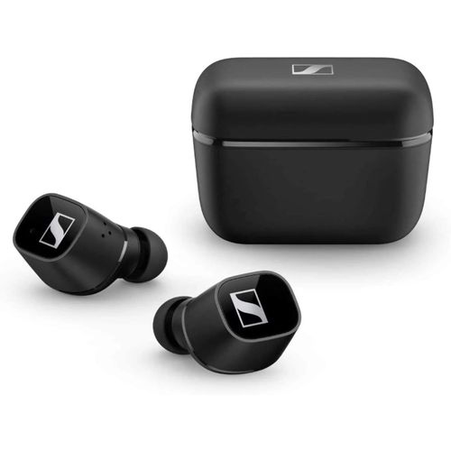 Sennheiser CX 400BT True Wireless Earbuds - Écouteurs intra-auriculaires Bluetooth pour musique et appels - Avec suppression du bruit et commandes tactiles personnalisables, Noir