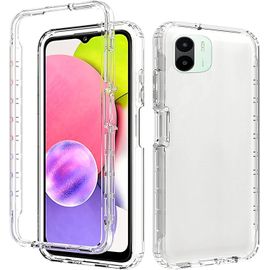 Coque 360° Pour Xiaomi Redmi A1/A2 - Tpu Avant Ultra-Fin + Dos Pc Rigide, Transparente Et Antichoc