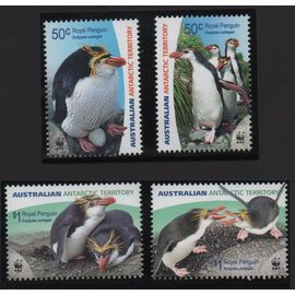 Territoires Antarctiques Australiens Timbres Animaux : Les Manchots 2007