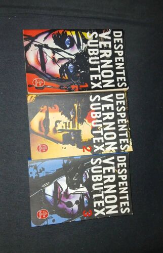 Despentes Vernon Subutex Tome 1,2 Et 3 Lot De 3 Livres.