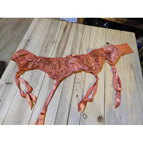 Potre Jarretelle Orange Etam 36