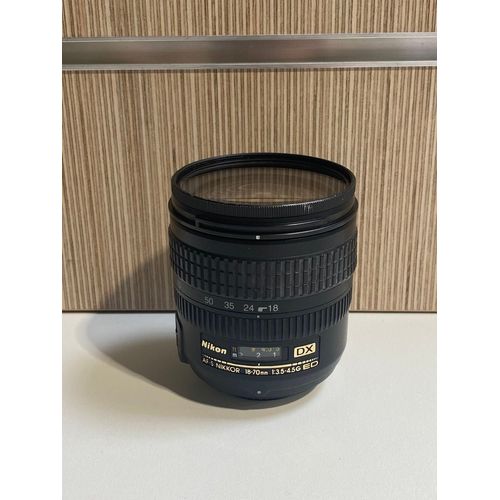 Objectif reflex NIKON AF-S IF DX 18-70 mm F/3.5-4.5 G ED