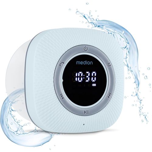 Radio de Douche avec Bluetooth MEDION S66884 Bleu