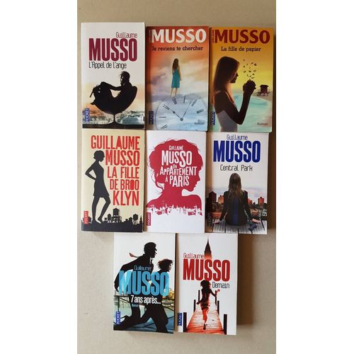 Guillaume Musso - Lot De 8 Livres