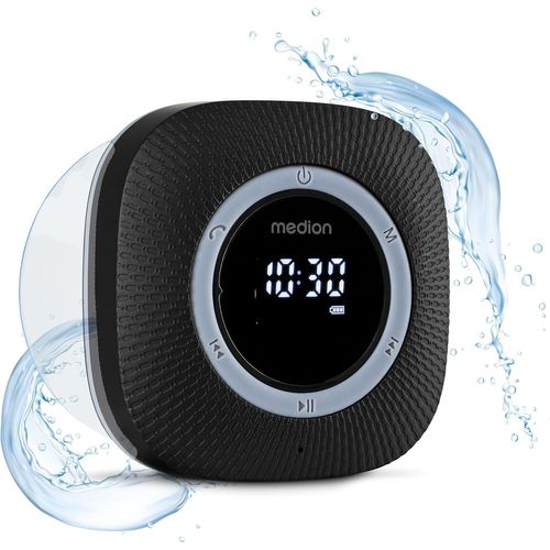 Radio de Douche avec Bluetooth MEDION S66884 Noir