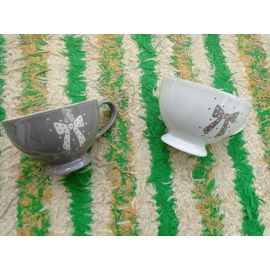 Lot De 2 Grands Bols - Petit Déjeuner