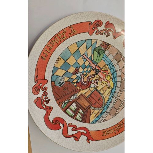 Assiette Les 7 Péchés Capitaux